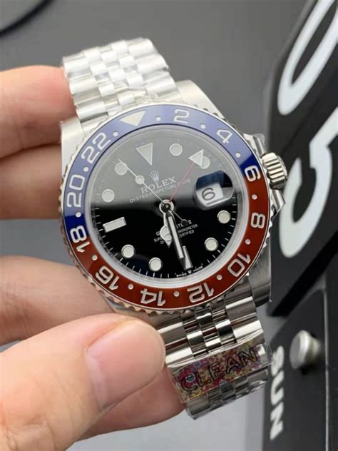 Clean Factory Replica Rolex GMT.